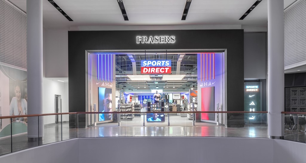 Frasers Group stores open at Meadowhall Place Yorkshire