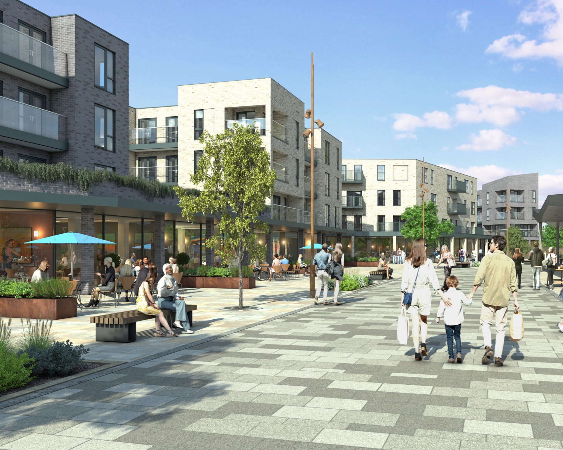 Skelmersdale new High Street and Business Incubator, TVD, p via Merrion Strategy