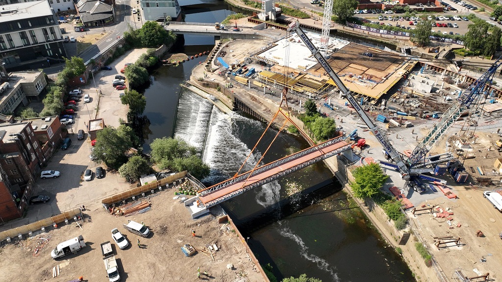 Bridge in place as Muse advances in Rotherham - Place Yorkshire