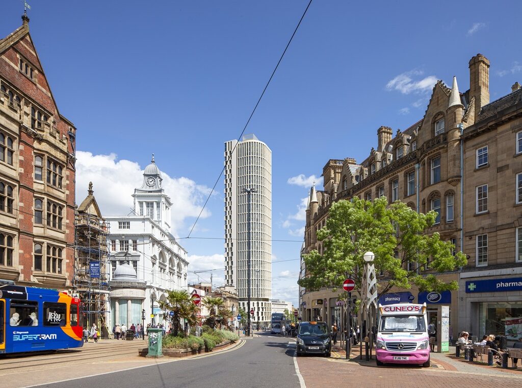 CGI of Kings Tower Sheffield