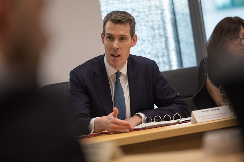 Minister of State at the Ministry of Housing, Communities and Local Government Matthew Pennycook